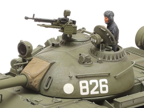 迫力の100mm砲を再現！ タミヤ、プラモデル「1/48 ソビエト戦車 T-55