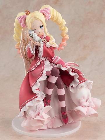 Re:ゼロから始める異世界生活 リゼロ ベアトリス お茶会 スケール フィギュア リゼロ」のベアトリスがパックにほっぺをスリスリ！ フィギュア