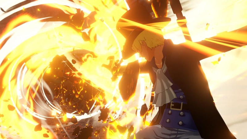 新エリアとして“坑道”が追加され、サボは島の地下へ。“火拳”や“火柱”など“メラメラの実”の力を使って敵を圧倒する。新ボス「カタクリ」も登場する