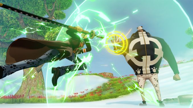 新エリアとして“浮島”が追加され、ローたちは空へ向かう。死の外科医・ローが使う“オペオペの実”の能力はどれもクールでトリッキー