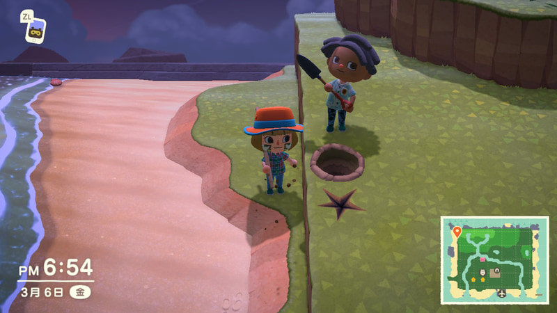 崖の上のアイテムを取ってもらうことも可能だ