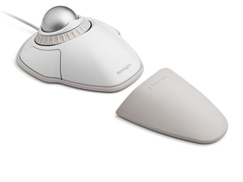 Kensingtonの新作トラボは親指操作の9ボタン！「Pro Fit Ergo Vertical