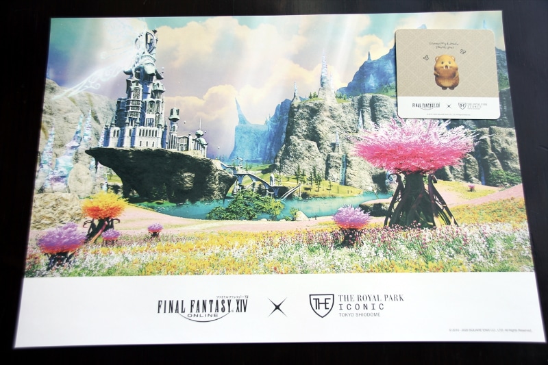 「THE BAR」では、オリジナルランチョンマットとコースターをもらえます。このコースターにも、やはりジャイアントビーバーさんが……。きっとこの瞬間、どこかで誰かひとり消えているガウガウ