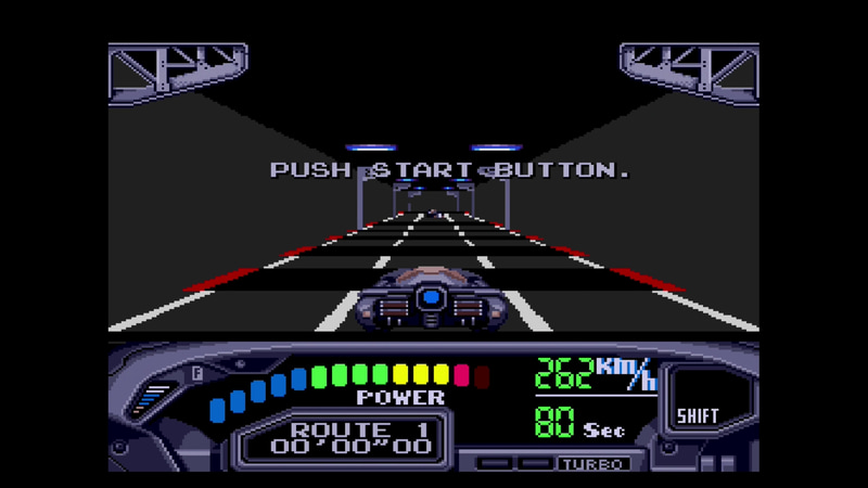 2019年という近未来が舞台のアウトラン「OutRun 2019」