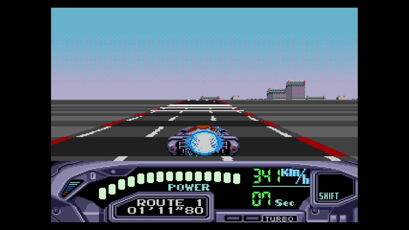 制限時間内に白いチェックポイントを追加すればタイムが追加される。ステージクリア時はゴールとなる