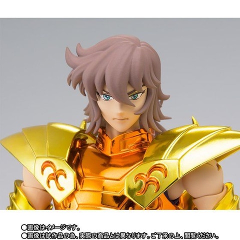 r*o様 『聖闘士星矢』シーホースのバイアンの背景付きセル画&動画 星矢を吹き飛ばす神の息吹！ 聖闘士聖衣神話EXシリーズに「シーホース