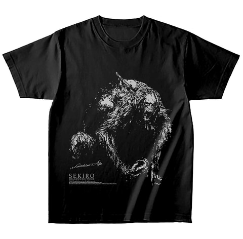 獅子猿や破戒僧デザインのTシャツも！ 「SEKIRO」の公式グッズが登場