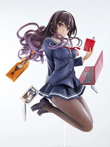 冴えカノ」より、DVD4巻のビジュアルを元にした「霞ヶ丘詩羽」の