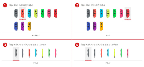 Nintendo Switch Customize」4月配送分の予約受付が3月27日昼頃より