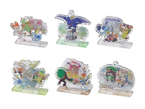 「アクリルスタンドチャームコレクション Pokémon GalarTabi」 価格：660円（税込）