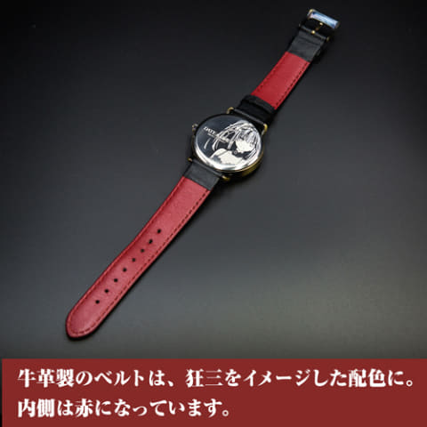 デート・ア・ライブ」の「時崎狂三」をモチーフにしたリストウォッチが