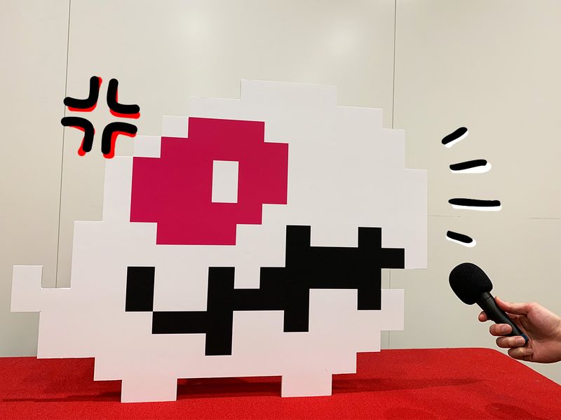 精神的なストレスのせいか蒼白な表情で、大きな目を真っ赤に充血させて訴えた