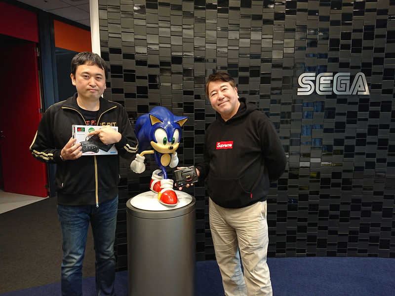 <a href="https://game.watch.impress.co.jp/docs/interview/1242263.html">セガの宮崎浩幸氏と奥成洋輔氏のインタビュー</a>。これはおそらく「メガドライブミニ」の最後のインタビューとなるだろう