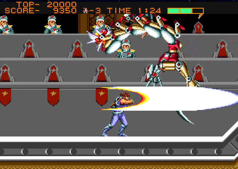 派手な演出と見応えのあるアクションは今でも古びない「ストライダー飛竜」が3位となった