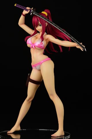 フェアリーテイル(エルザ水着(黒)(フィギュア) 新品即納】[FIG]エルザ・スカーレット・水着Gravure_Style/ver