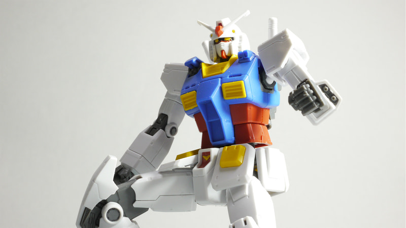RX-78-02 ガンダム ポーズ集1。「EXモデル 1/144 ガンダムトレーラー」を組み合わせてGUNDAM RISINGっぽい写真を撮ってみた!