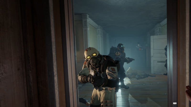 突然の襲撃で2人は捕らわれる