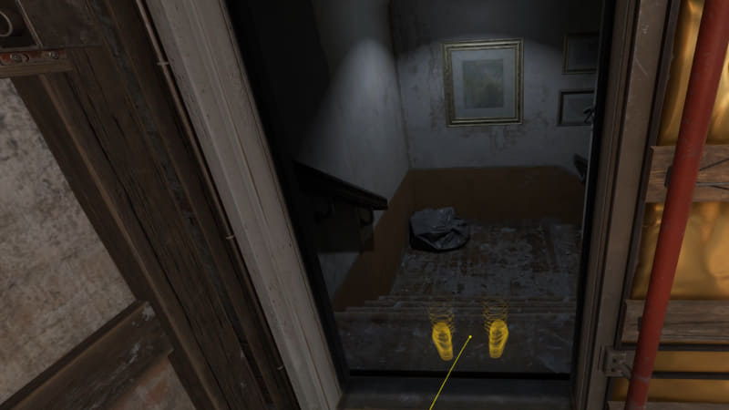 足のマークを使ったブリンク移動