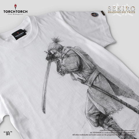 SEKIRO: SHADOWS DIE TWICE」コラボTシャツ発売！ 袖には「壺の