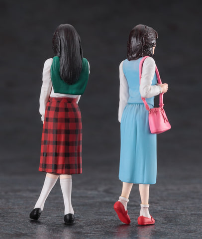 80体　美少女フィギュア　まとめ売り 80年代ファッション&ヘアスタイルの女性が1/24サイズでキット化