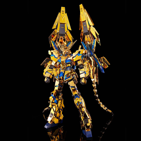 ガンダムnt ガンプラ rg ユニコーンガンダム 3号機　フェネクス　未組立 金色に輝く本体カラーを再現！ 「ガンダムNT」より、ガンプラ