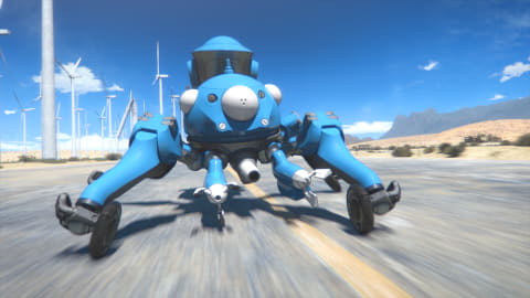 NetflixオリジナルフルCGアニメ「攻殻機動隊 SAC_2045」のタチコマ設定
