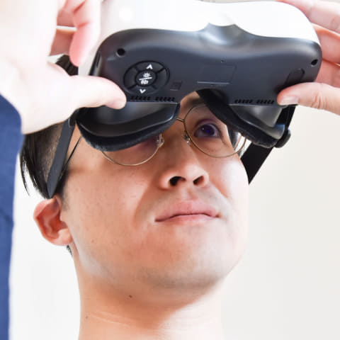 サンコー ディスプレイゴーグル　EYE THEATER FOCUS SwitchやPS4を120インチ相当で楽しめる高画質ゴーグル「EYE