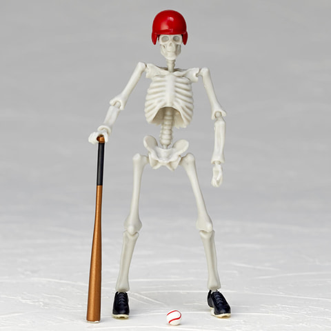 ドクロマン」たちが野球に挑戦！ 「カプセルQミュージアム ドクロマン
