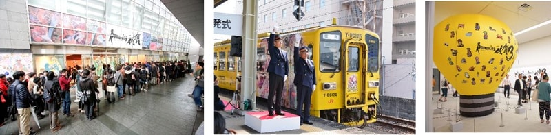 「ロマンシング佐賀」は、「サガ」シリーズ25周年を記念して、佐賀県と「サガ」シリーズがコラボレーションしたプロジェクト。2014年から継続的に行なわれてきた