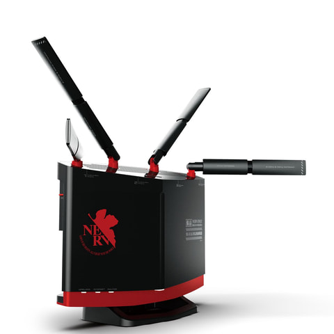BUFFALO WiFi 無線LAN ルーター エヴァンゲリオンコラボモデル バッファロー、「エヴァンゲリオン」×「エディオン」コラボ