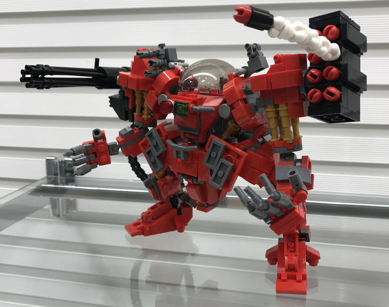 「ビルダーバイブル」のカバー用に制作したモデル。ミサイルポッドからの発射表現が凝ってます