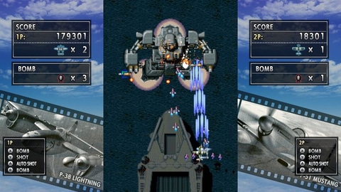 彩京が発売した縦スクロールSTG「ストライカーズ 1945」がSteamに登場