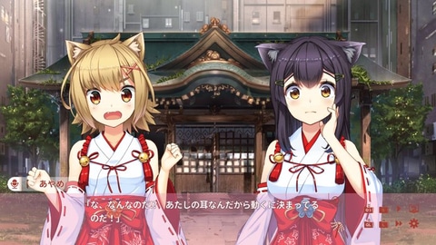 姫・ネコミミ巫女・くの一！ qureate、Switch用ADV「プリズン