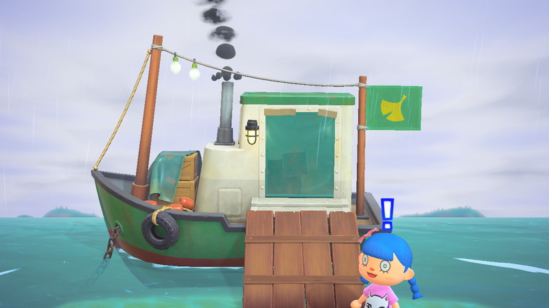 船では様々な美術品が売られている