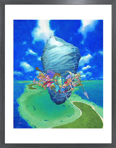 聖剣伝説3 デュラン　複製原画 聖剣伝説3 複製原画 | スクウェア・エニックス e-STORE