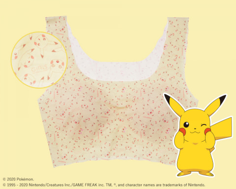 可愛いポケモンがランジェリーになって登場！「GiRLS by PEACH JOHN
