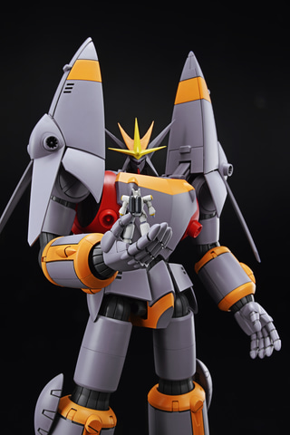 1/1000 ガンバスター 繰退版エディション トップをねらえ！ トップをねらえ!」より「ガンバスター縮退炉エディション」の