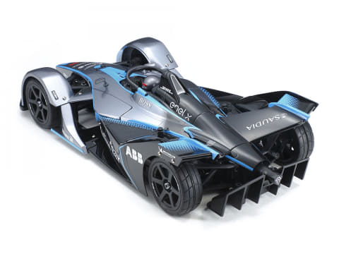 1/10 フォーミュラ即走行可 ブラックとシルバーの複雑なボディをリアルに再現。電動RCカー