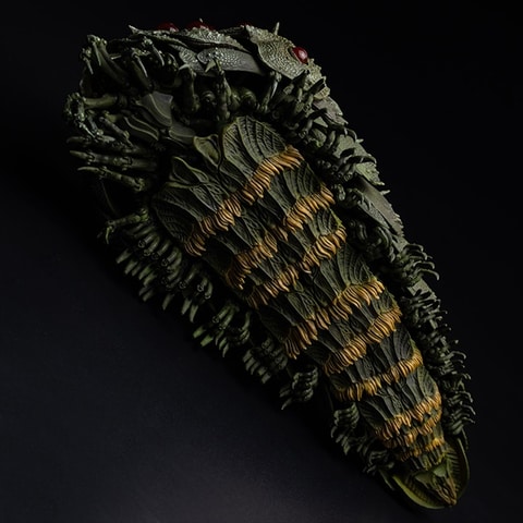映画「風の谷のナウシカ」に登場する「王蟲」のアクションフィギュアが