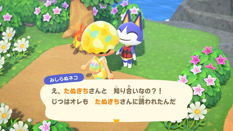 懐かしの“みしらぬネコ”に再会できる！ 「あつまれ どうぶつの森」の