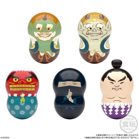 ナッツ型の食玩「クーナッツ」シリーズより「COO'NUTS JAPAN」発売決定