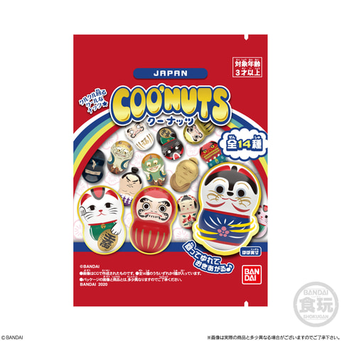 クーナッツ ジャパン COO'NUTS（クーナッツ）JAPAN｜バンダイ キャンディ公式サイト