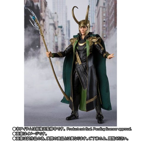 映画「アベンジャーズ」シリーズのキーマン「ロキ」がS.H.Figuartsに