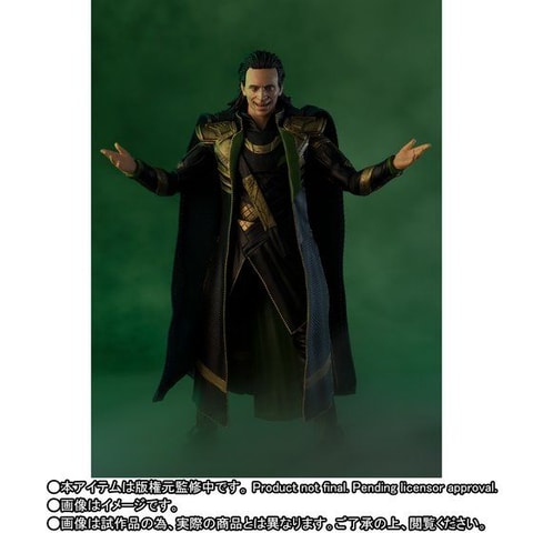 映画「アベンジャーズ」シリーズのキーマン「ロキ」がS.H.Figuartsに