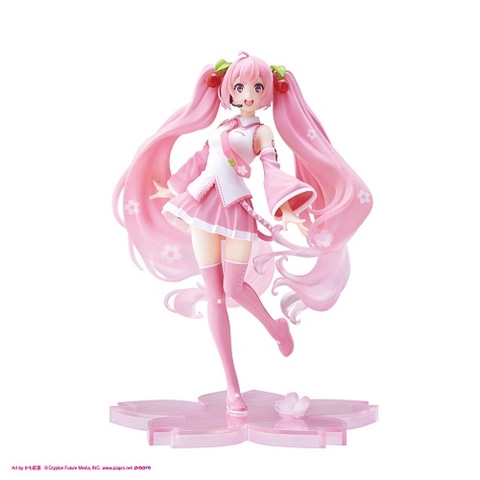 華やかな桜ミクフィギュアが当たる！ タイトー、「タイトーくじ