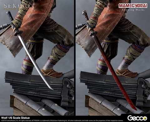 隻腕の狼、戦国に忍ぶ。「SEKIRO」より主人公「狼」の大型