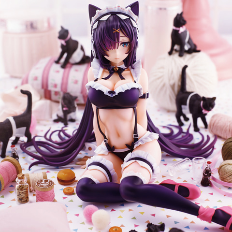 Mika Pikazoイラスト 猫メイド フィギュア Mika Pikazo「猫メイド」【再販】|ユニオンクリエイティブ