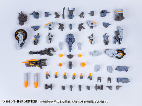 アクションフィギュア「RB-08 ROTOR “狂弩”（ユニバーサルカラーVer