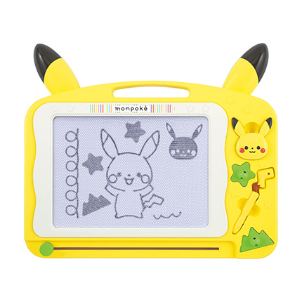 ポケモンのベビーブランド「モンポケ」にピカチュウのおえかきボードが