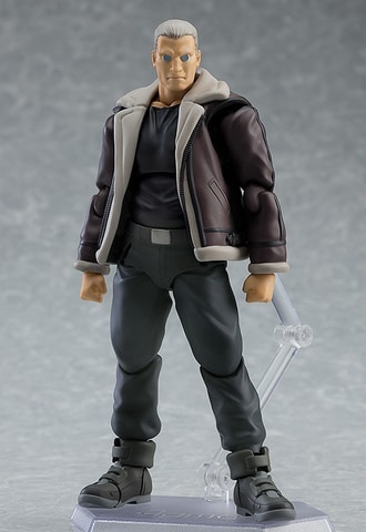 新品未開封figma 攻殻機動隊 STAND ALONE COMPLEX バトー 攻殻機動隊 S.A.C.」の公安九課所属「バトー」の可動フィギュア